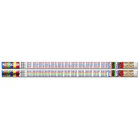 (12 Dz)Multiplication Table Pencils