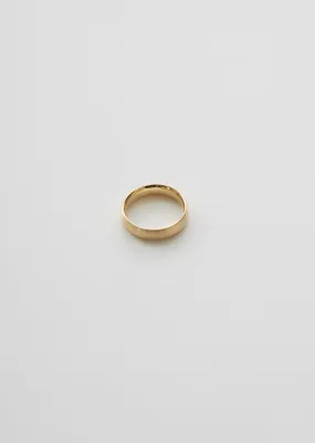 18K Classic Oval Ring — 4.5mm