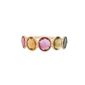 18K Yellow Gold Tourmaline Ring