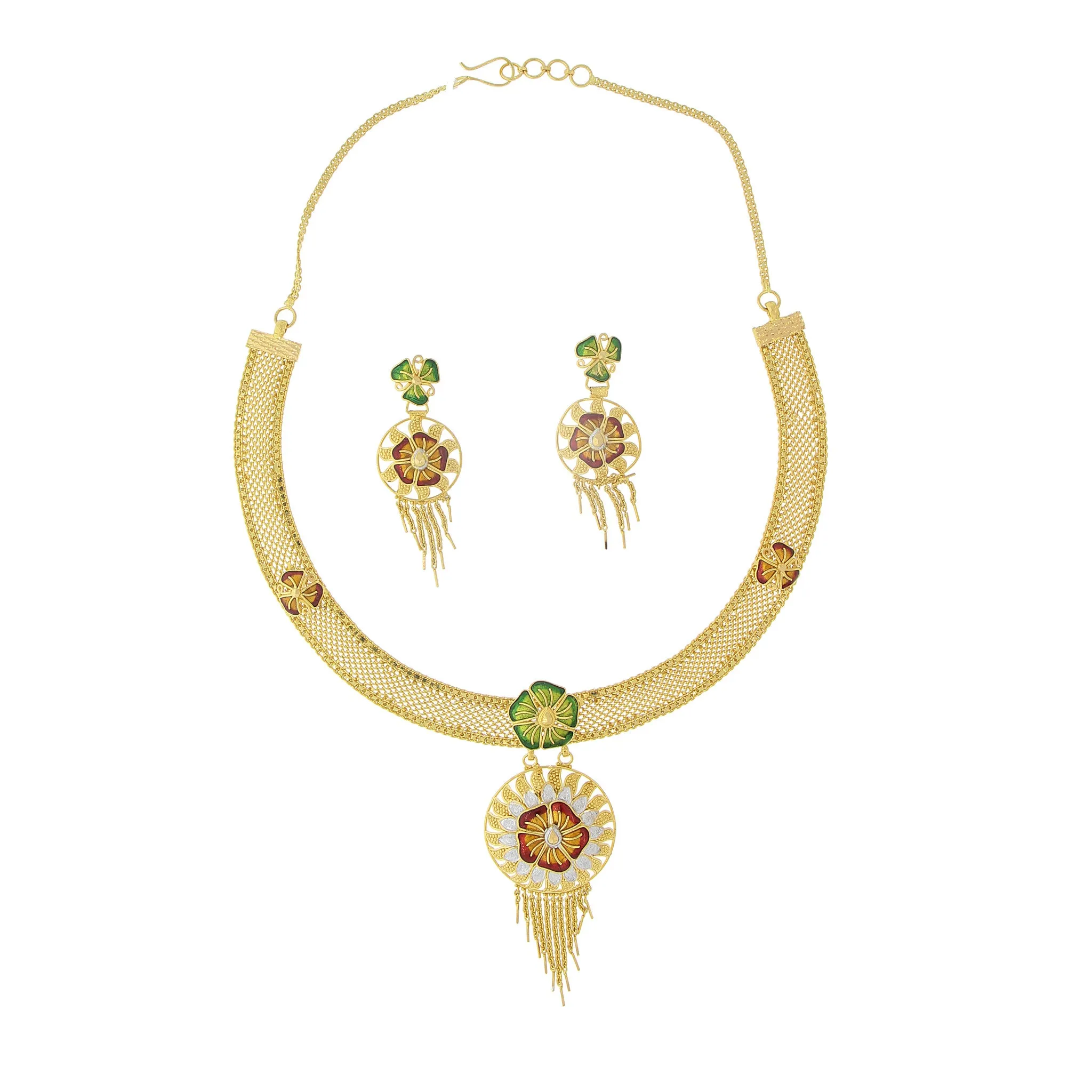 3-PIECE GOLD NECKLACE SET