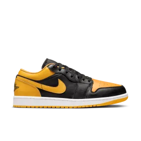 Air Jordan 1 Low Black Yellow Ochre