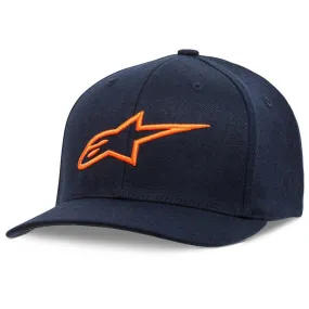 Alpinestars Ageless Curve Hat Navy & Orange