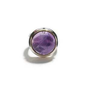 Amethyst Round Ring