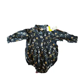 Anko Baby Dark Green Collared Shirt Romper (6 - 12 months) | Brand New |