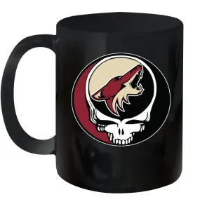 Arizona Coyotes Grateful Dead Steal Your Face Hockey NHL Ceramic Mug 11oz