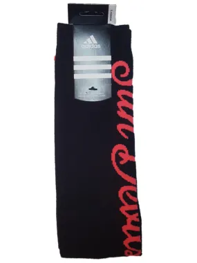 Arizona State Sun Devils Adidas WOMENS Black Hot Pink Tall Crew Socks (One Size)