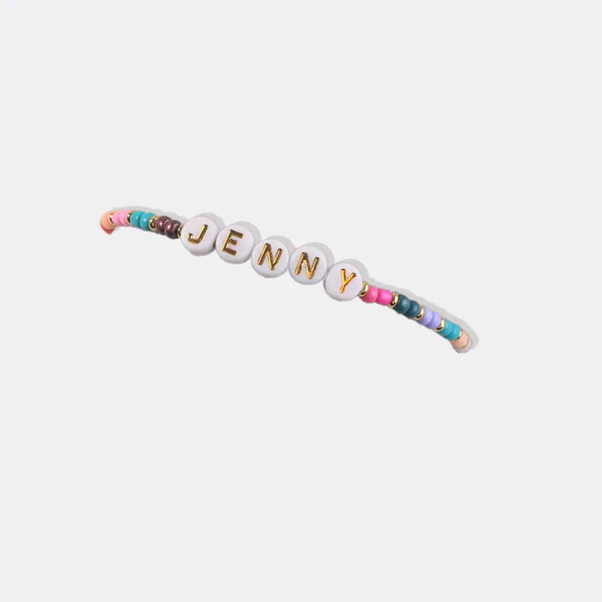 Beaded Name Bracelet | Joyful