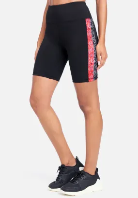 Bebe Colorblock Bike Short