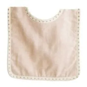 Bobby Bib in Linen - Pink