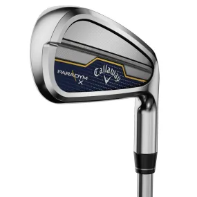 Callaway Mens Paradym X RH 5-PW Irons Graphite Regular