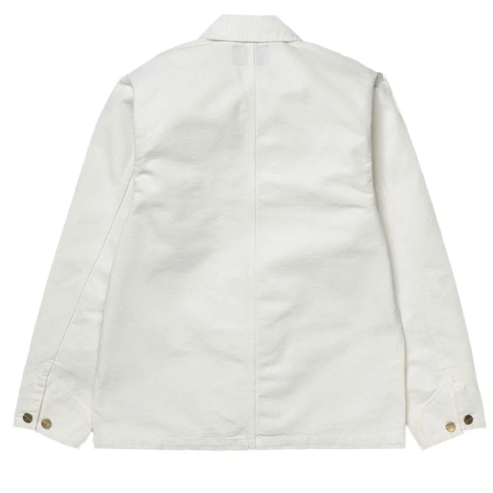 Carhartt WIP Michigan Coat - Wax White