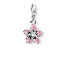 Charm Pendant "Pink Flower"