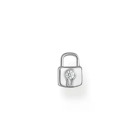 CHARMING COLLECTION PADLOCK EARRING SINGLE