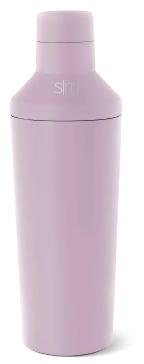 Classic Cocktail Shaker with Jigger Lid