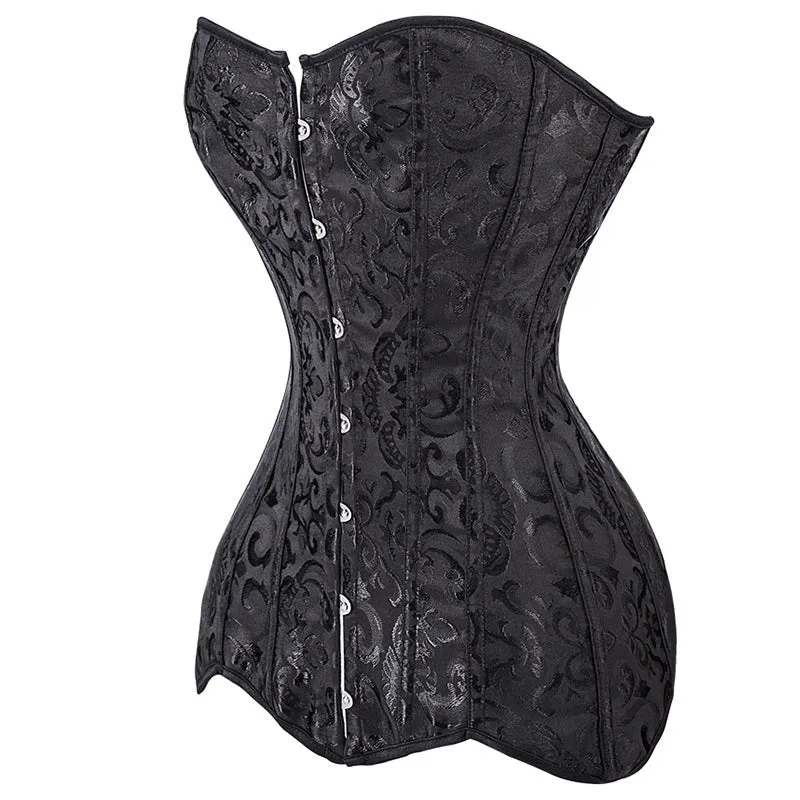 Corset Queen Adams (Black)