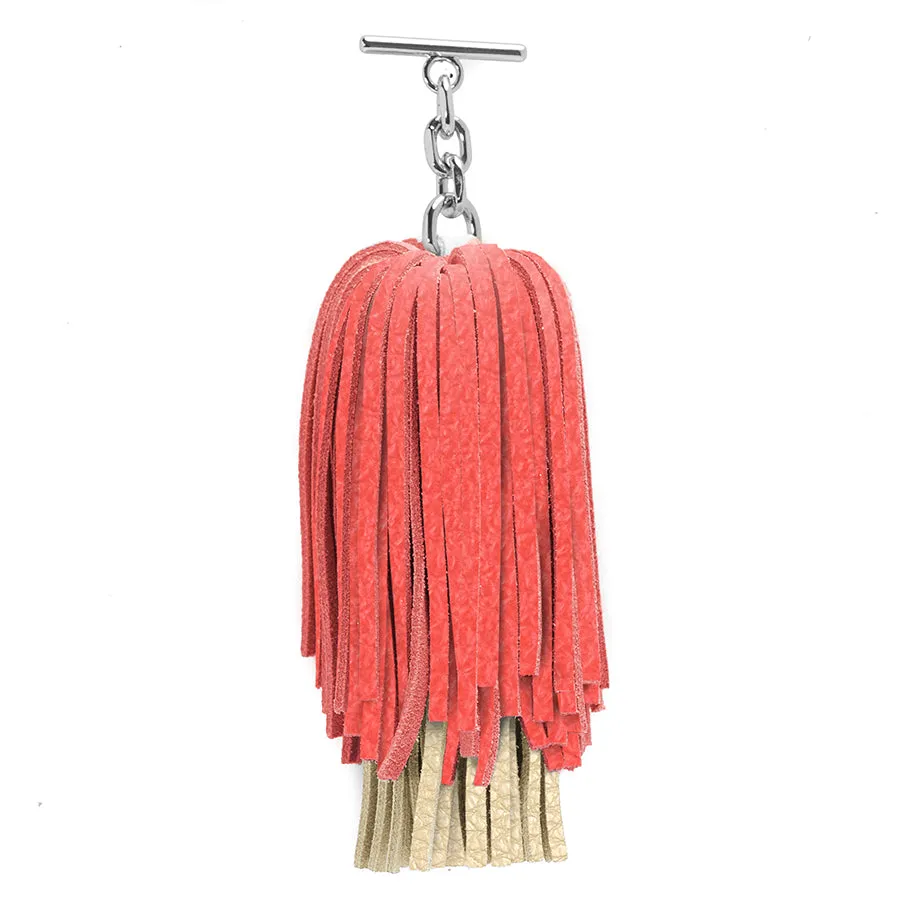 Double Pompom Tassel - Textured