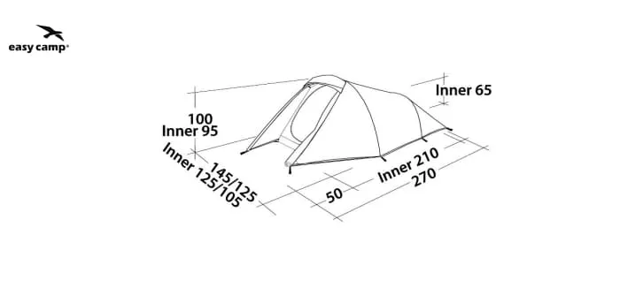 EasyCamp Energy 200 Compact Tent