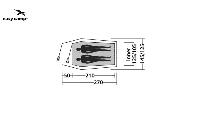 EasyCamp Energy 200 Compact Tent