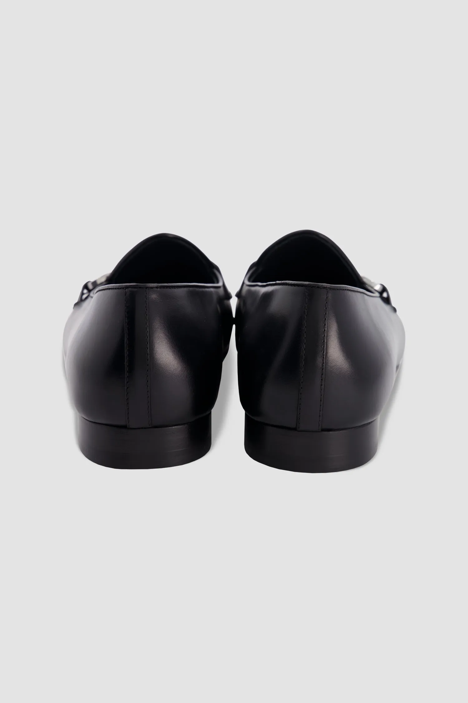 Edhen Milano Comporta Black Leather Loafers