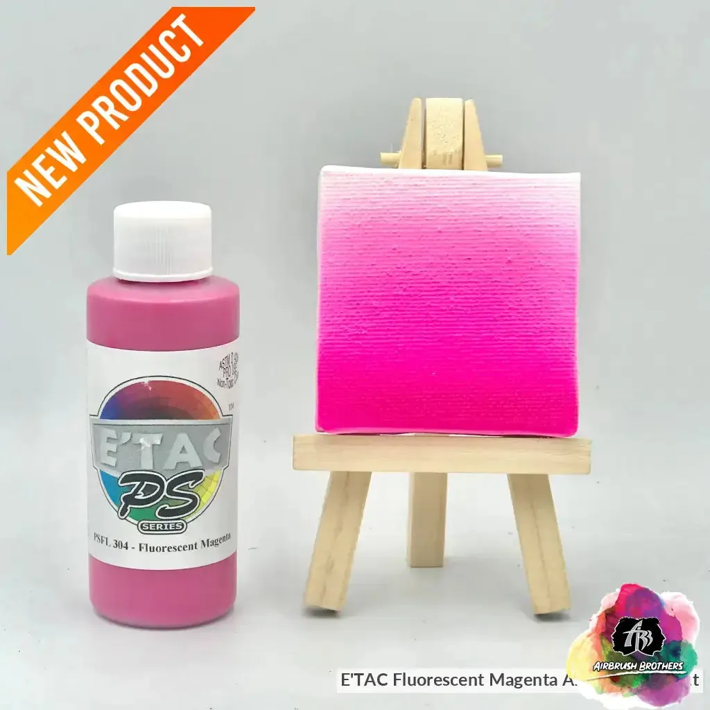 E'TAC Fluorescent Magenta Airbrush PS Paint