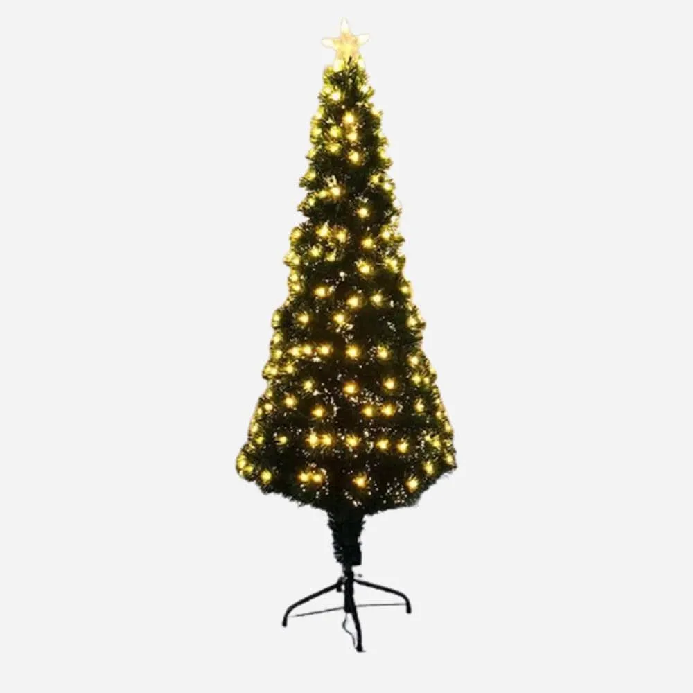 Fibre Optic Tree Slim with Warm White LEDs (1.8m)