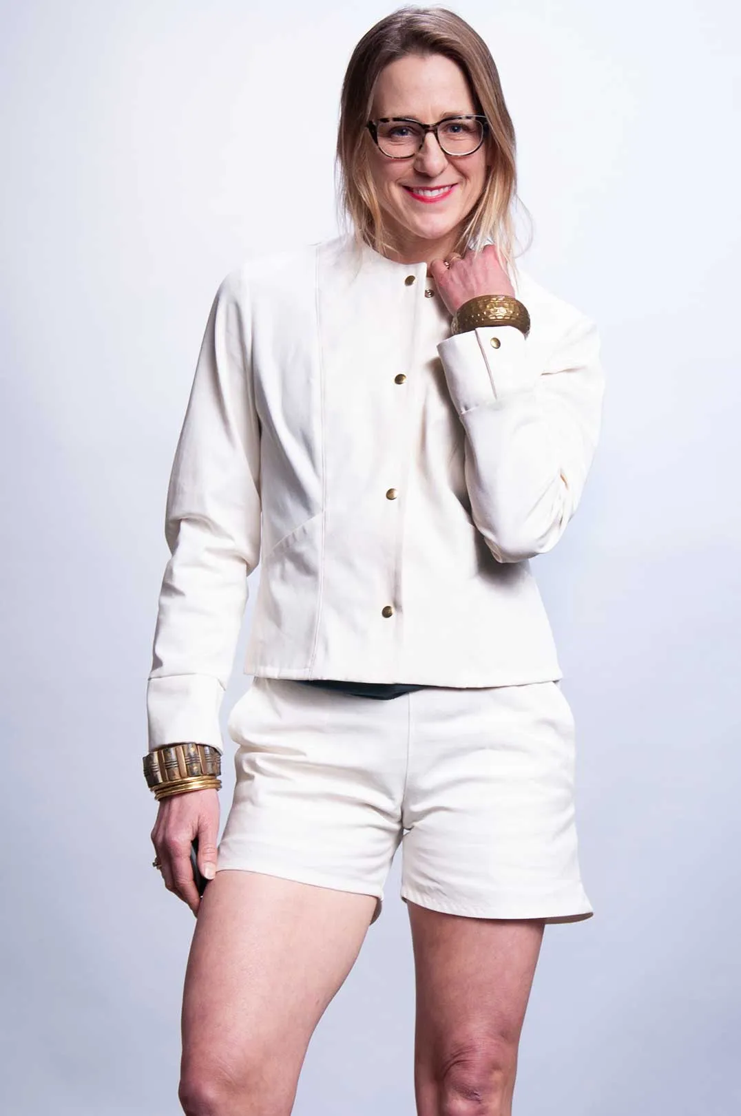 Frankie Short Short - Cream Denim