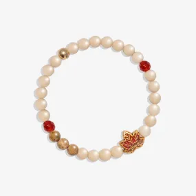 Golden Maple Stretch Bracelet