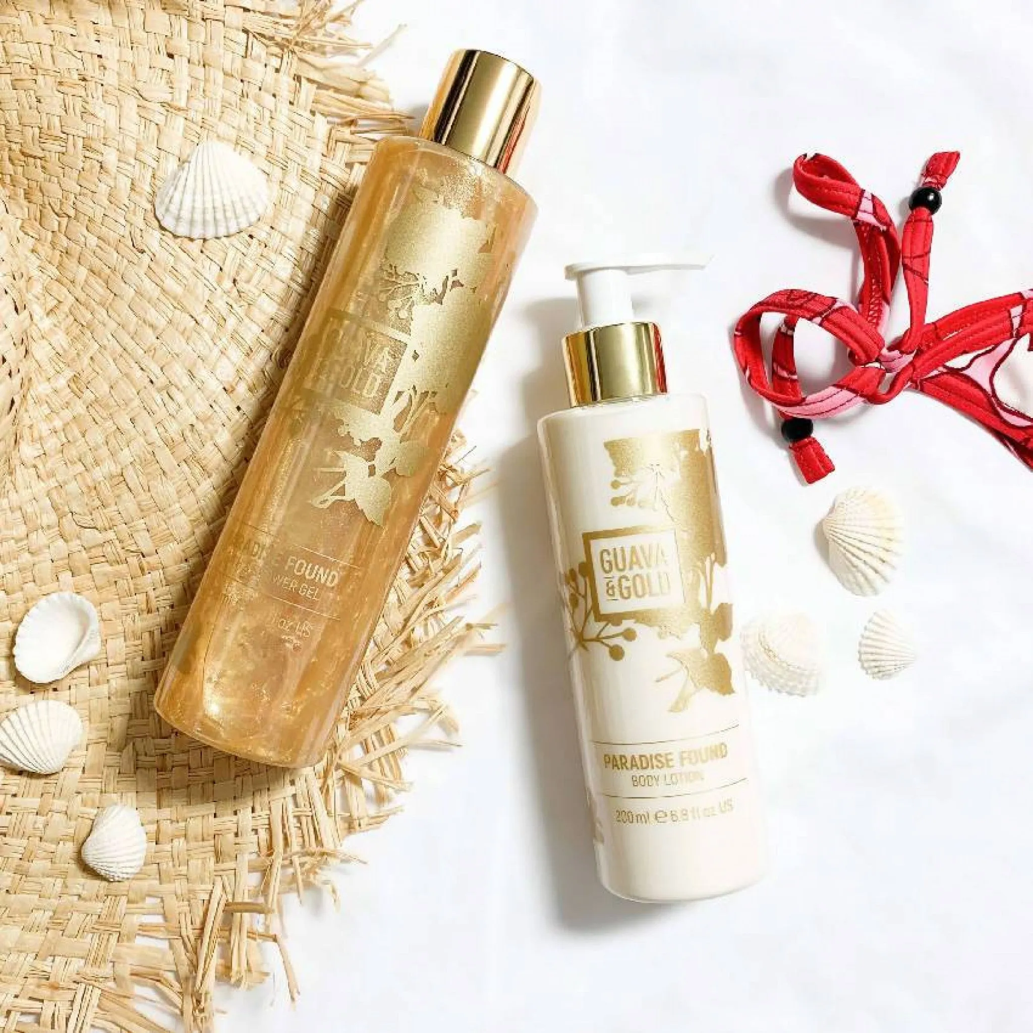 Guava And Gold Paradise Found Body Lotion