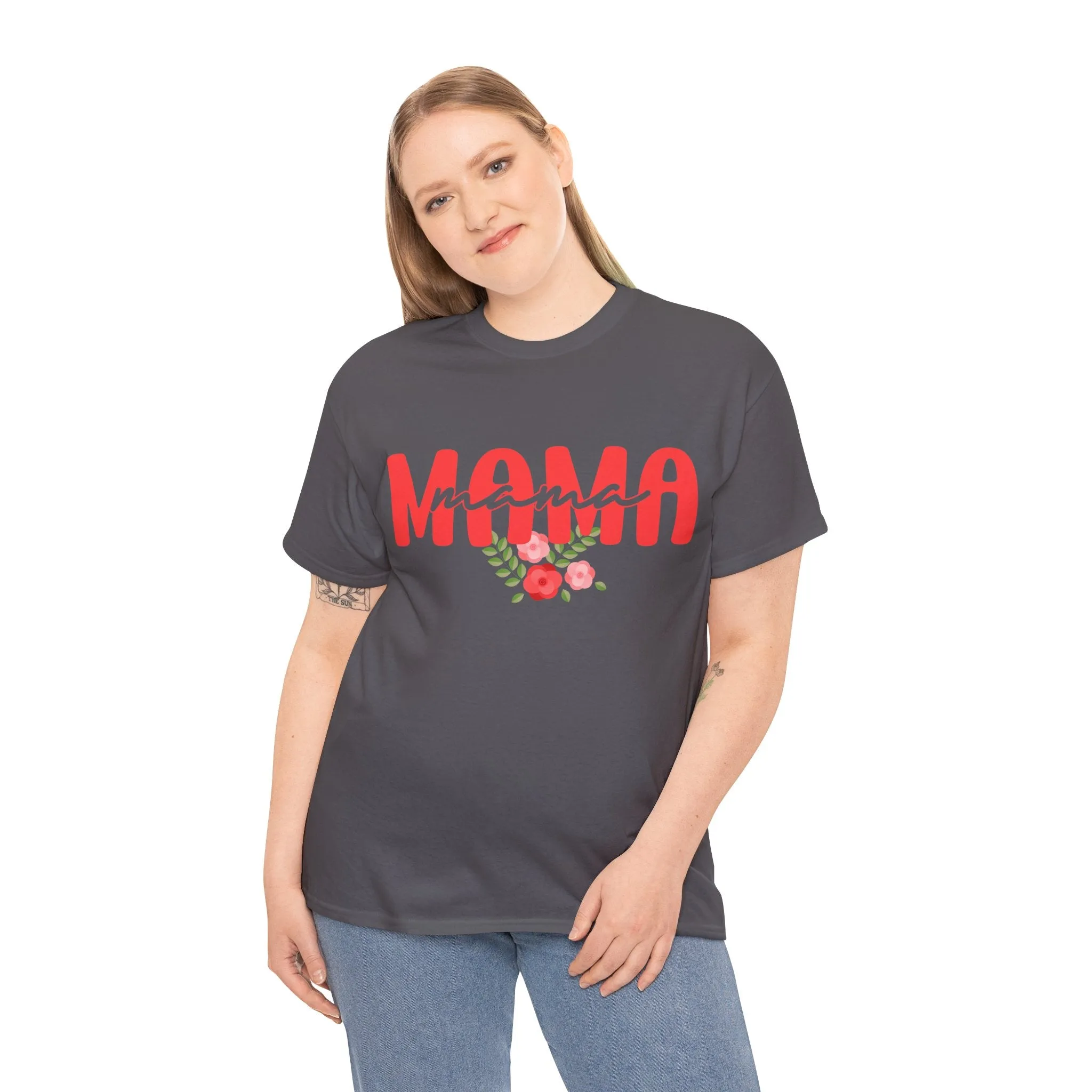 Hot Mama Pink Colorful Unisex Heavy Cotton Tee