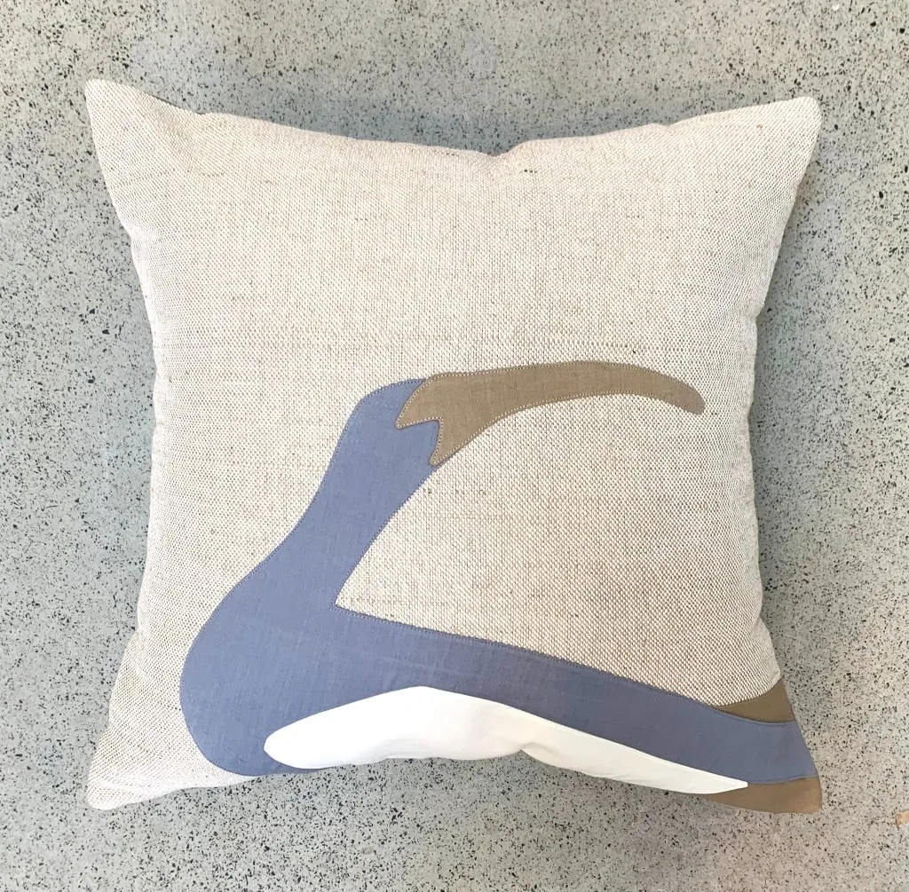 Ibis Cushion in Grey