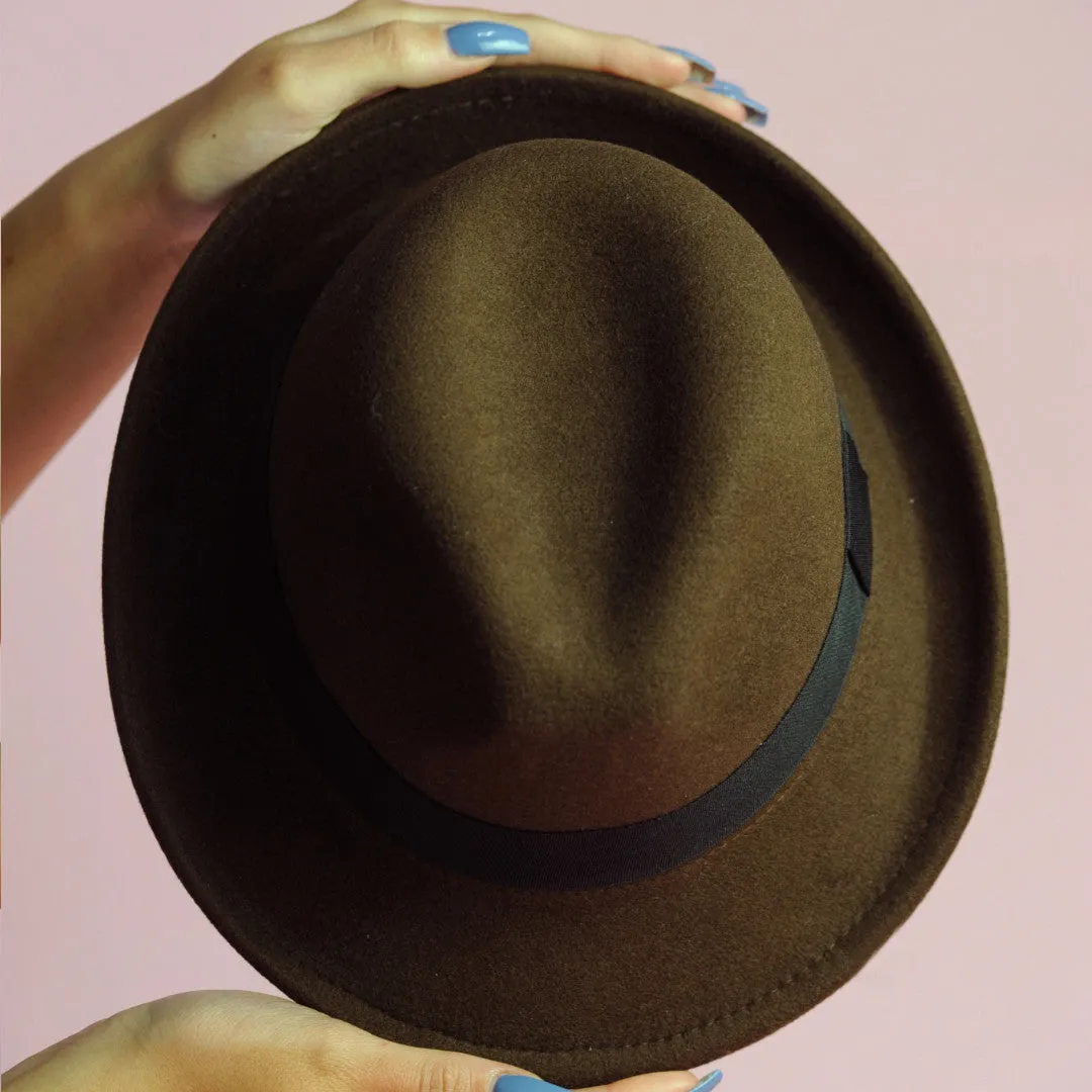 Jack Courtly Redd Trilby Fedora Hat