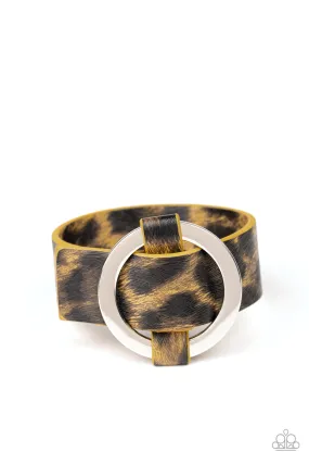 Jungle Cat Couture - Yellow Paparazzi Bracelet