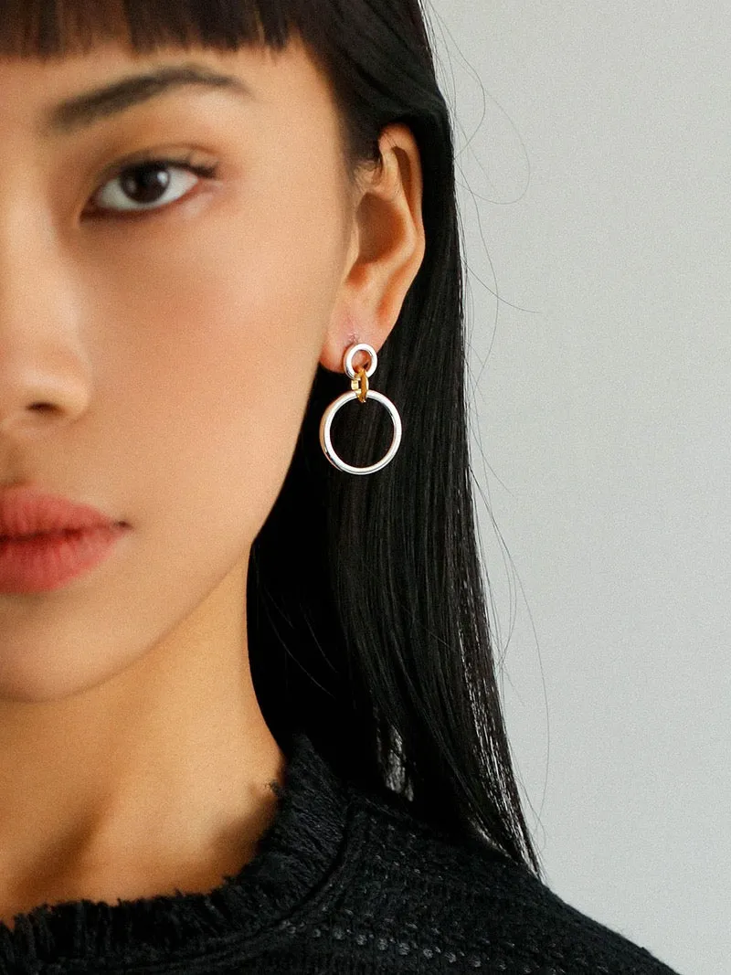 Large Circles Earrings