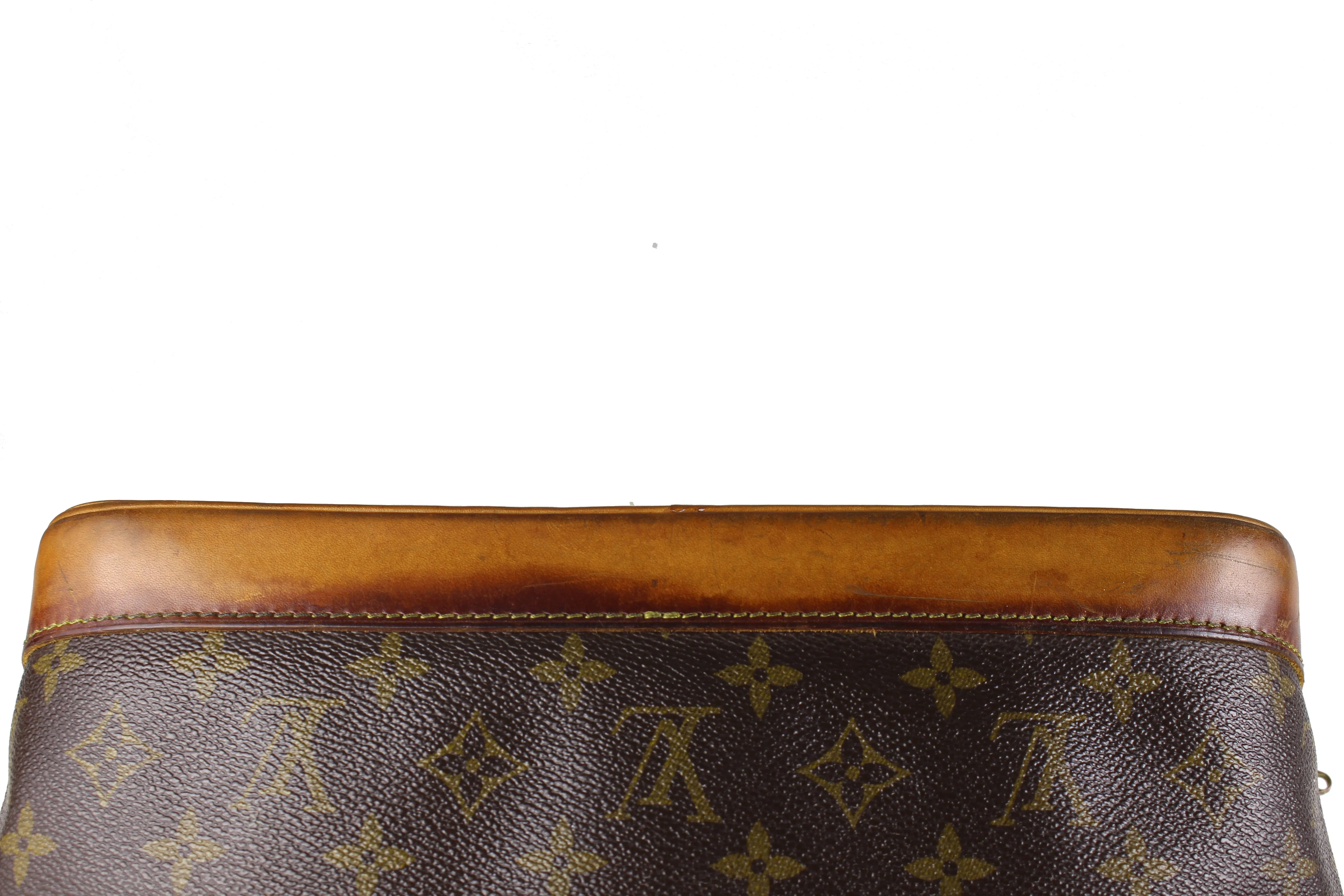 LOUIS VUITTON Alma monogram canvas bag