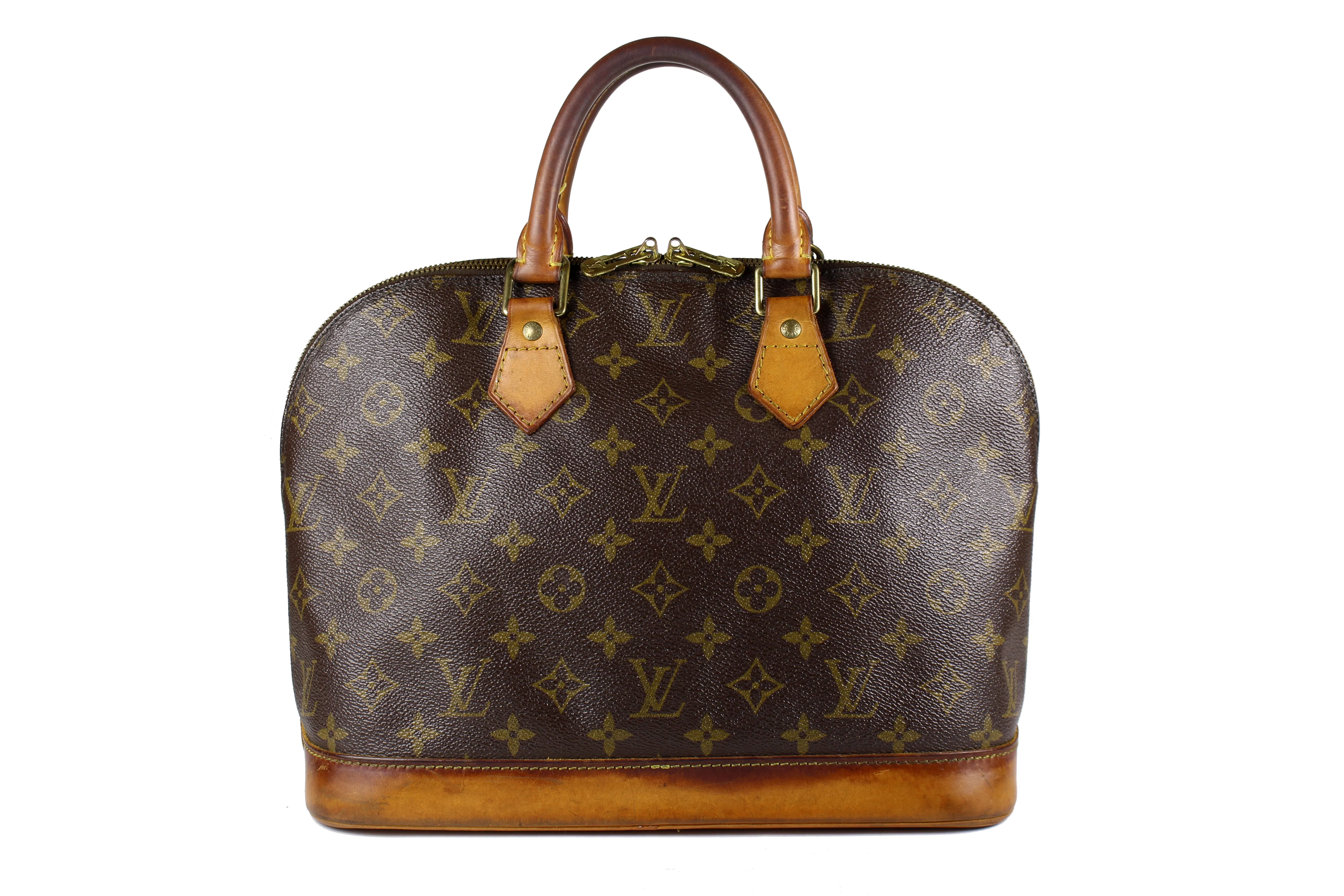 LOUIS VUITTON Alma monogram canvas bag