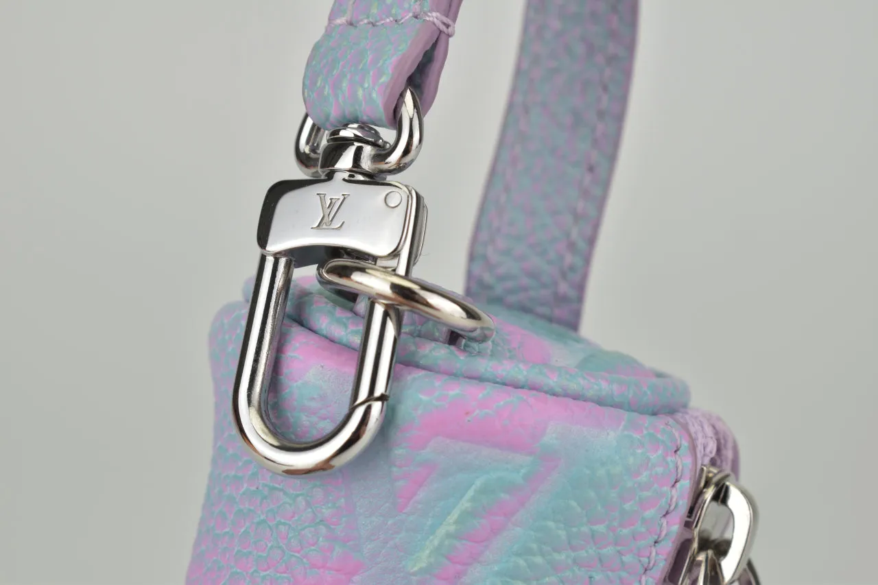 M00837 Lilas Empreinte Monogram Summer Stardust Micro Papillon Bag Charm