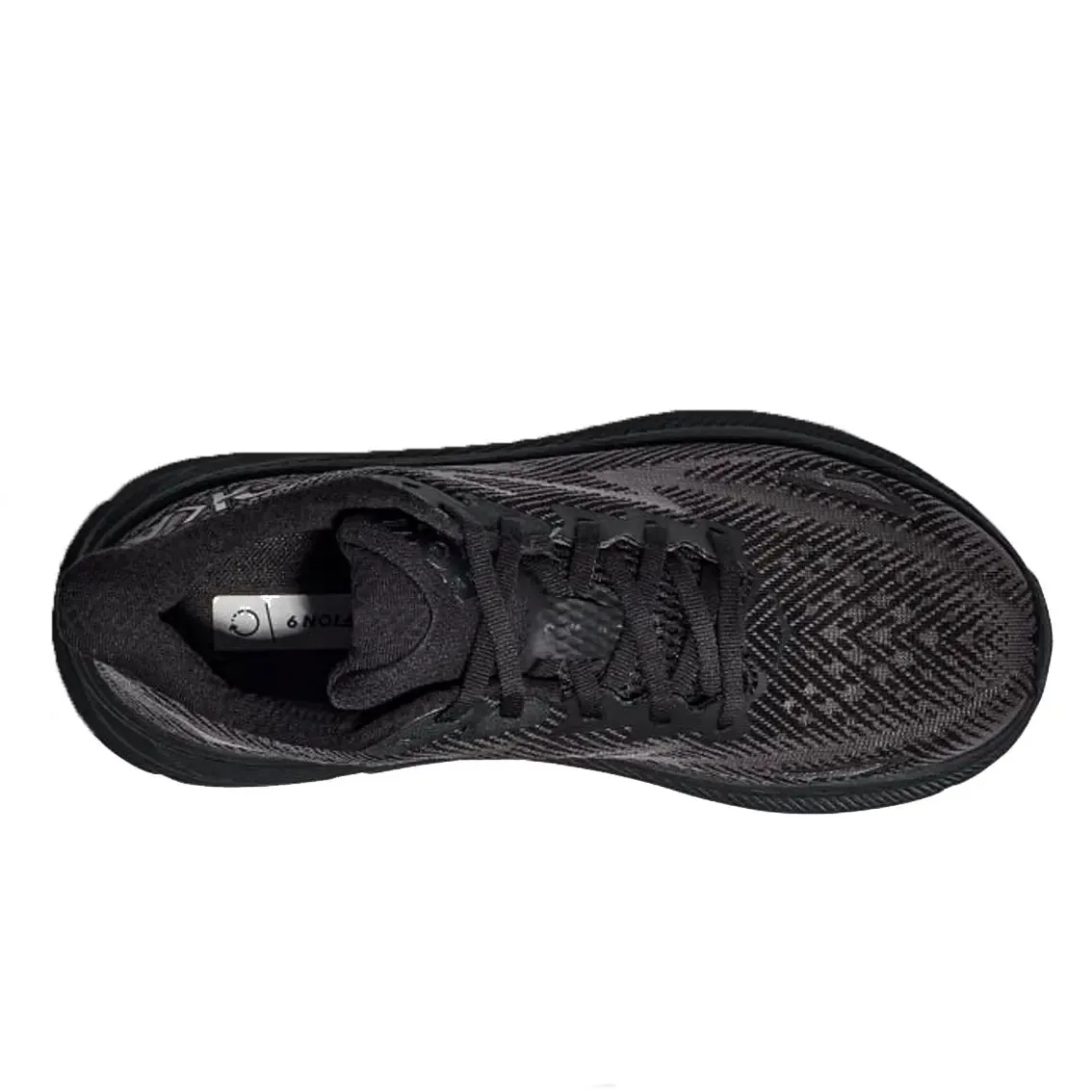 Mens Hoka Clifton 9 - Black / Black