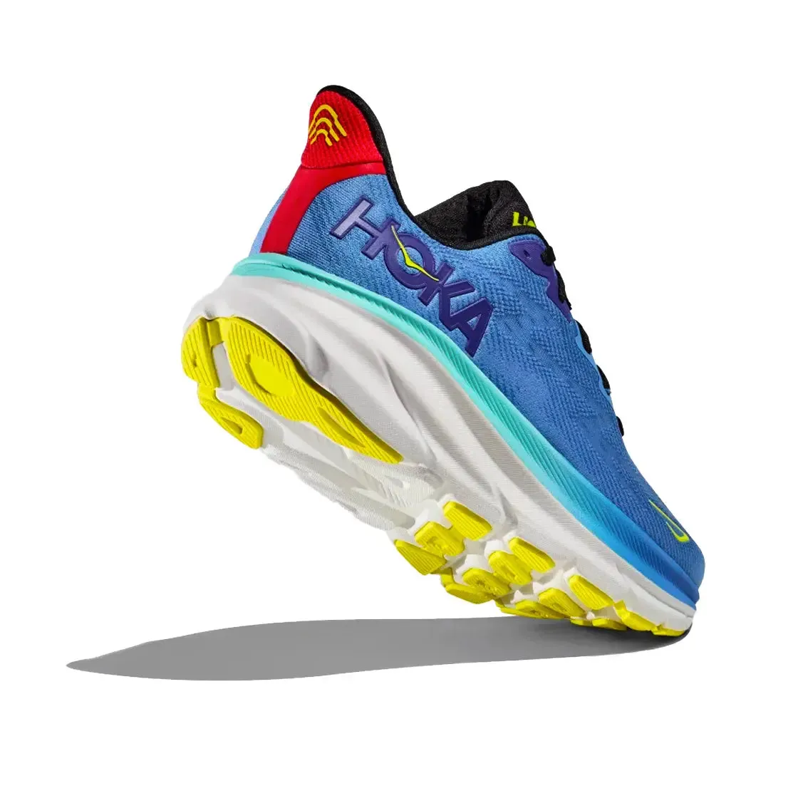 Mens Hoka Clifton 9 - Virtual Blue / Cerise