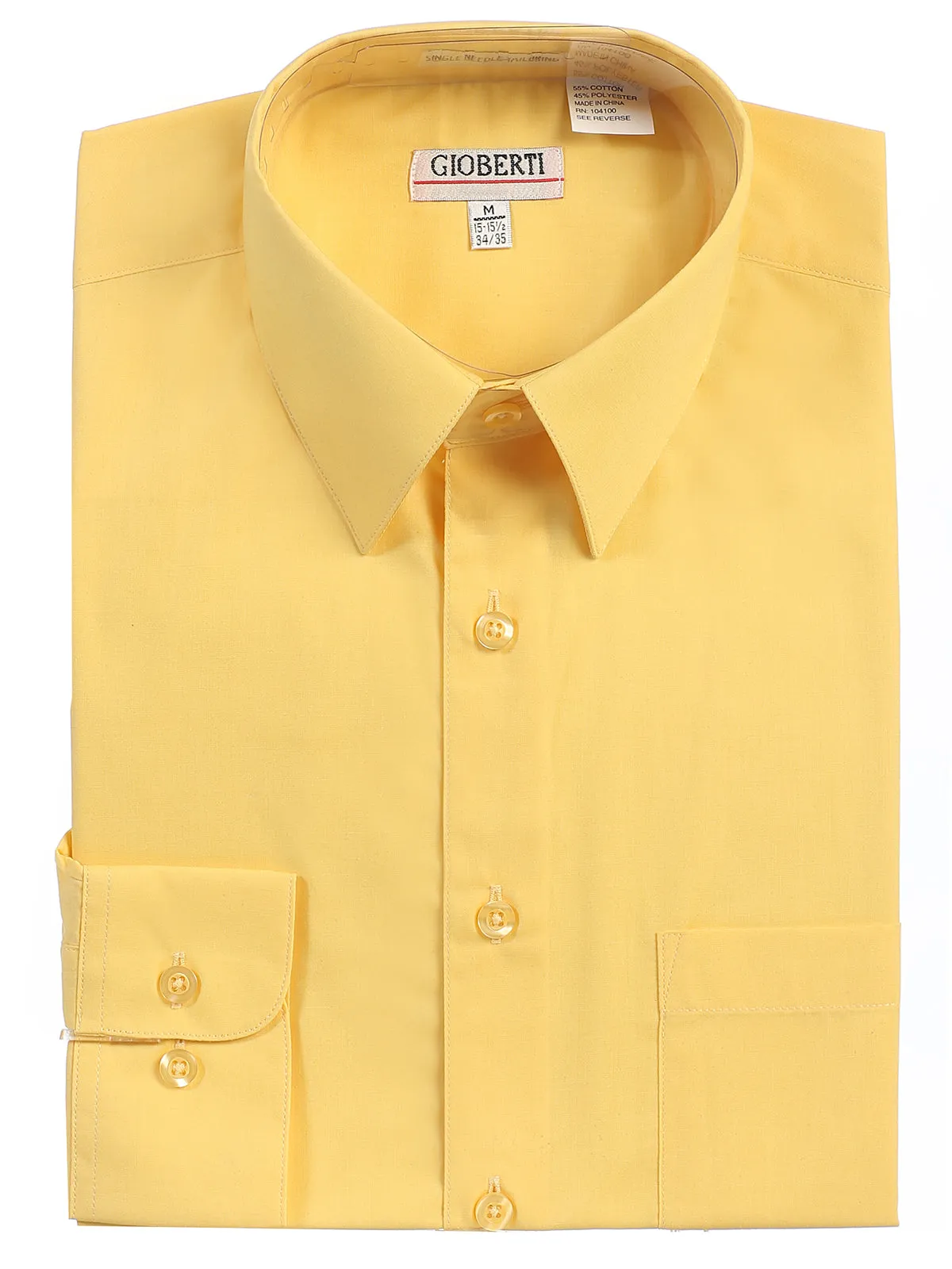 Men's Long Sleeve Shirt, Banana