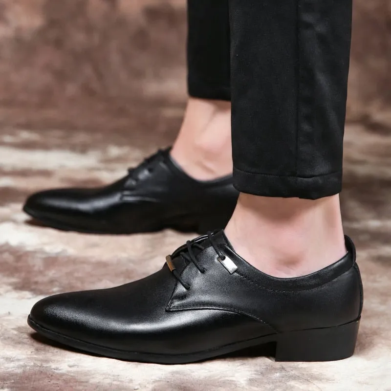 Men's Oxfords Formal Dress Leather Shoes