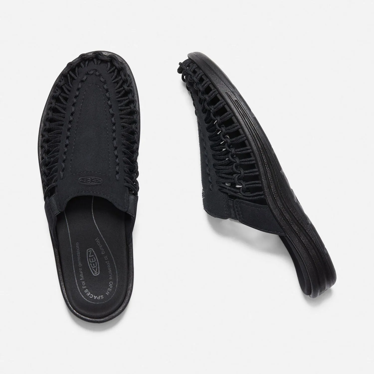 MEN'S UNEEK II SLIDE - BLACK/BLACK