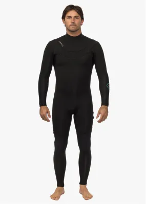 New Seas 4-3 U-Zip Wetsuit, BLK