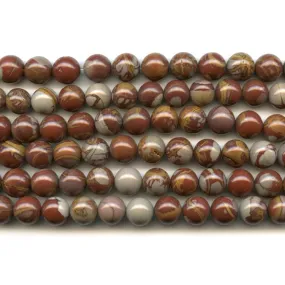 Noreena Jasper 10mm Round - 15-16 inch