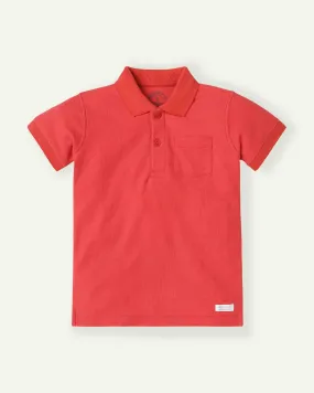 Scarlet Red Polo