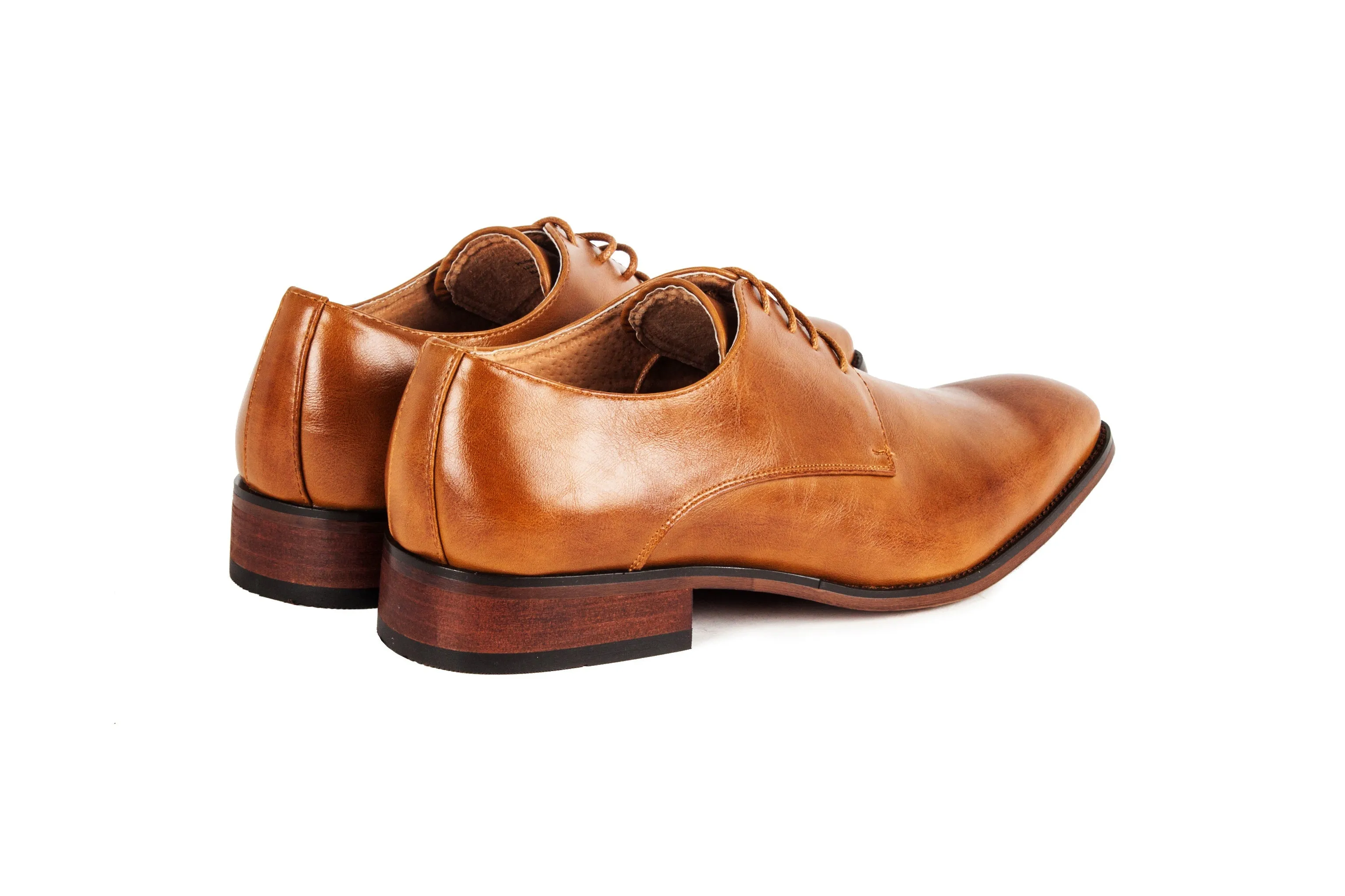 Signature Men's Plain Toe Dress Shoes