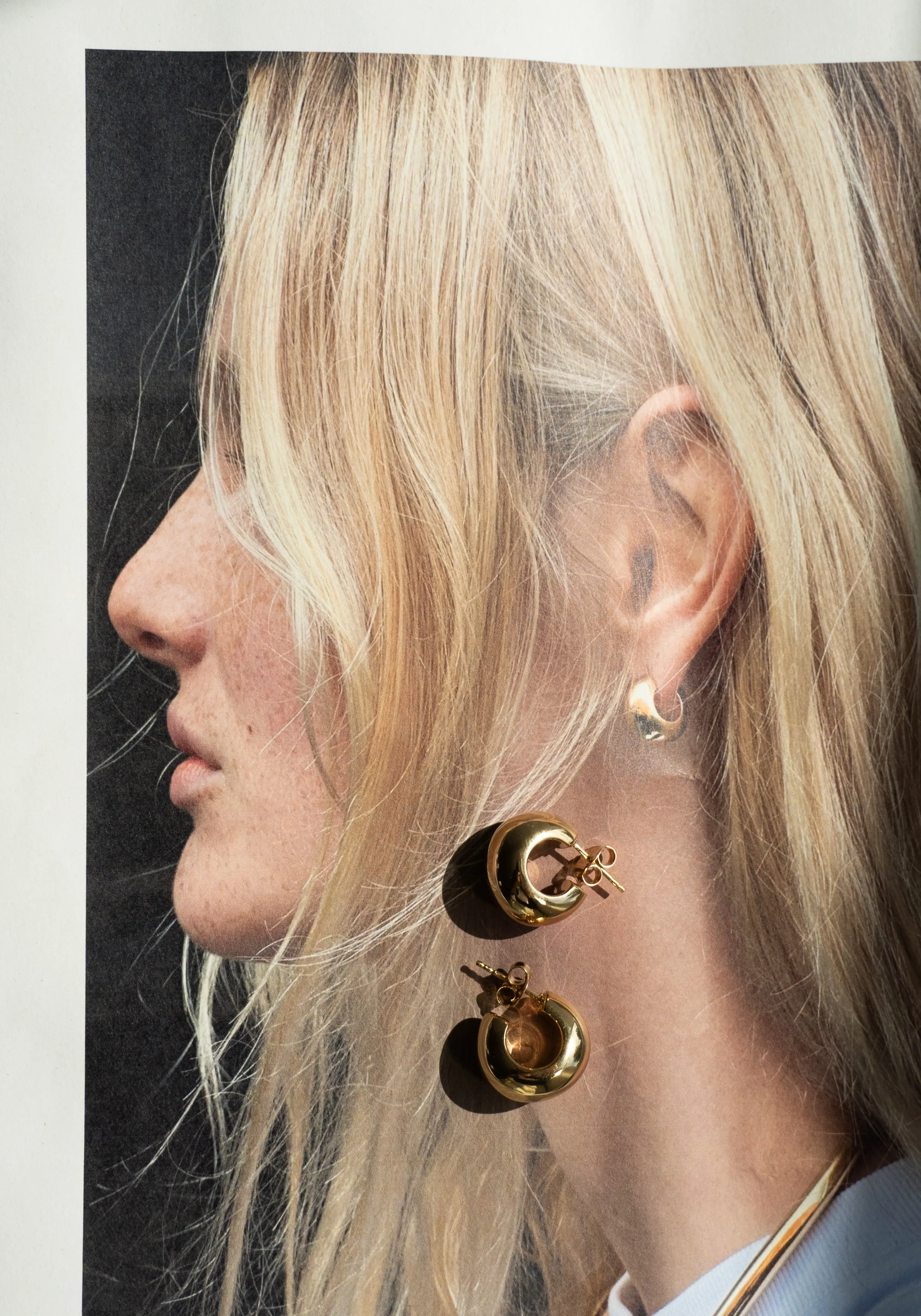 Simone Earrings in Gold