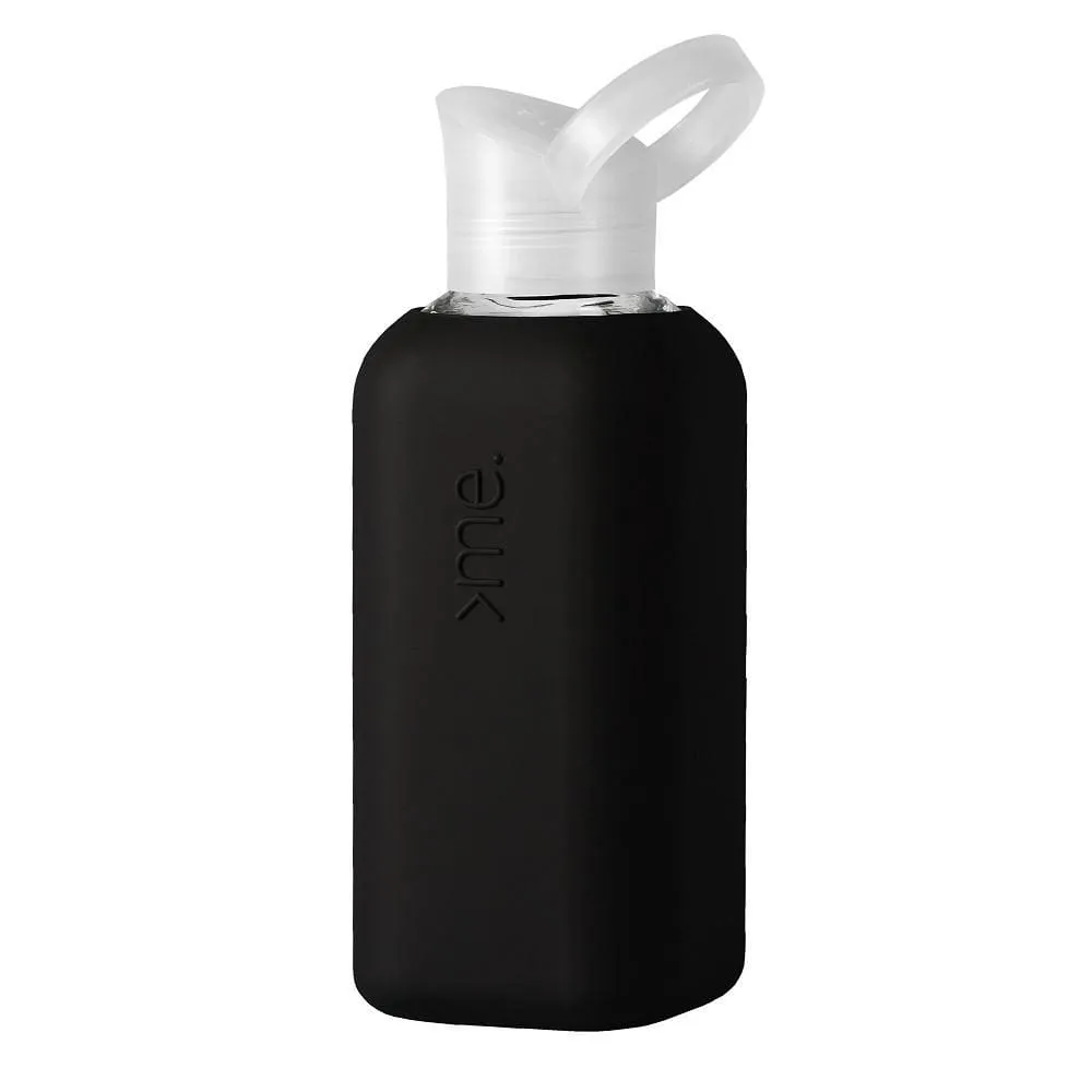 Squireme Chromatic Collection Glass Bottle 500ml Black