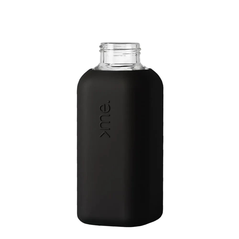 Squireme Chromatic Collection Glass Bottle 500ml Black