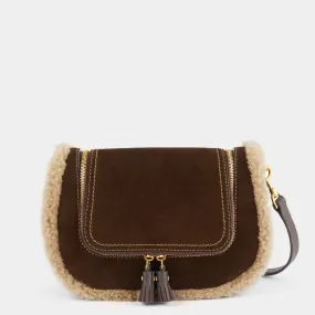 Suede Vere Small Satchel Cross-body