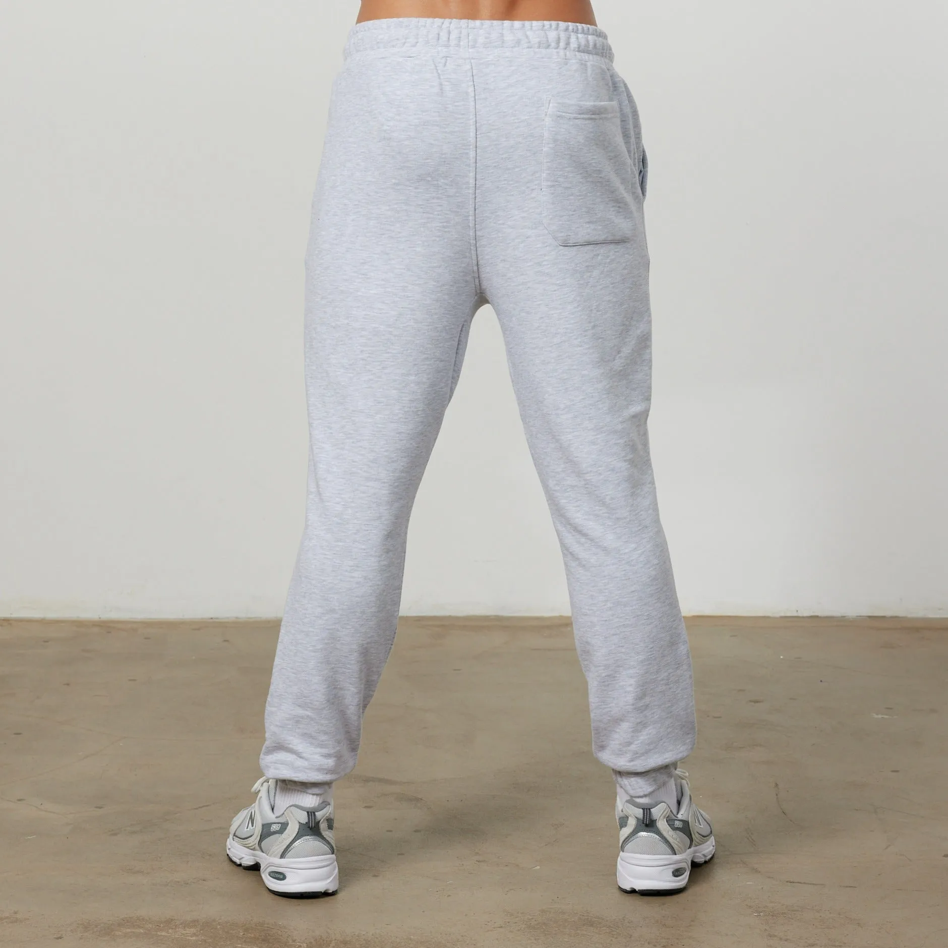 Vanquish TSP Light Grey VQ Interlock Tapered Sweatpants